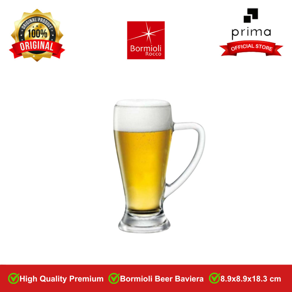 Gelas Bir | Gelas Beer | Mug 17 oz Baviera | Bormioli Rocco 50.6 cl