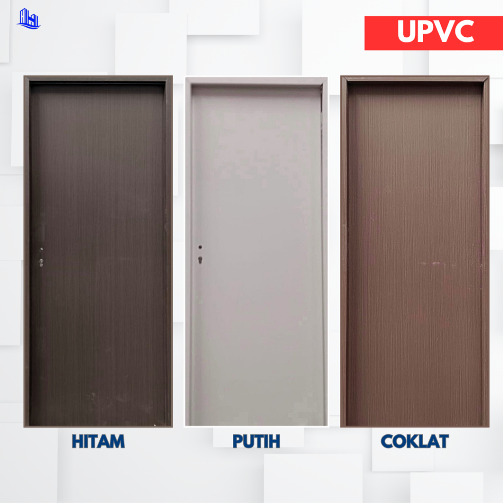Pintu UPVC - Hanindo UPVC Series - Pintu Kamar - Pintu Kosan - Pintu Utama - Pintu Kontrakan - Pintu