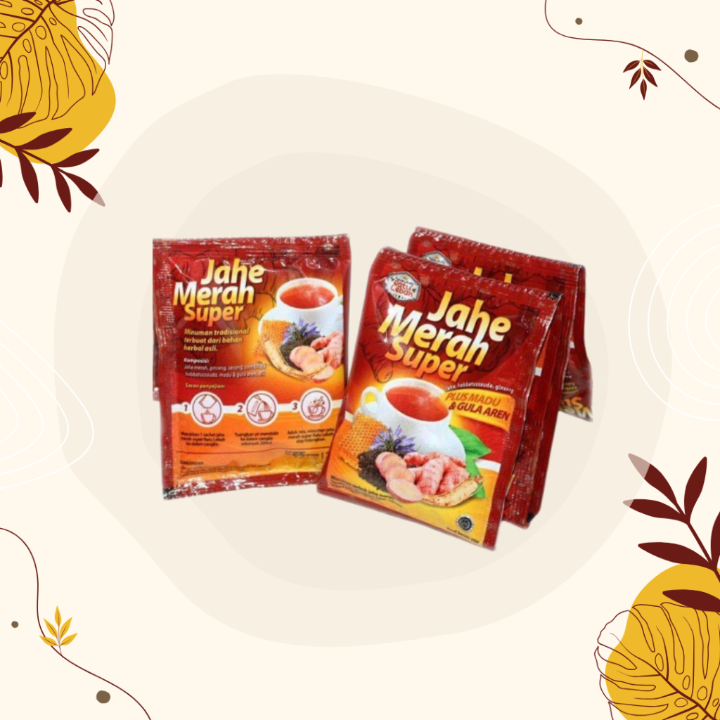 Minuman Sehat Jahe Merah Ratulebah | Obat Herbal Alami Perkuat Sistem Imun.