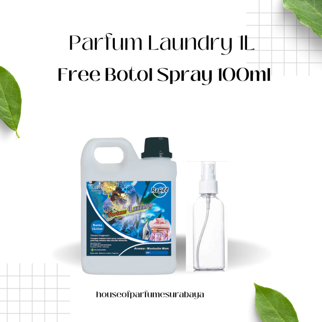 Parfum Tahan Lama Aroma Aroma Violet 1 Liter  |Pewangi Laundry dengan keharuman fresh,floral,harum t