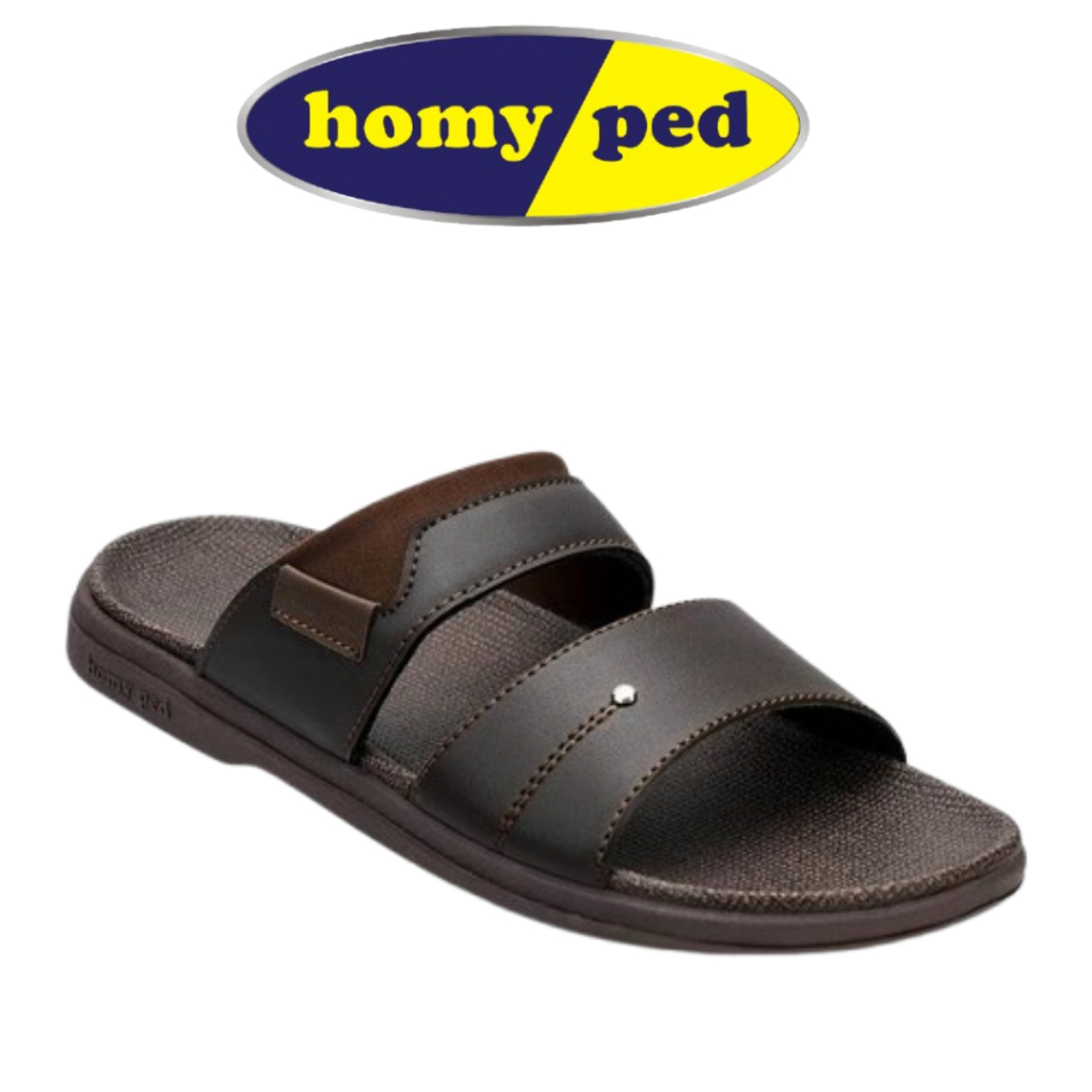 Sandal Kulit Pria Asli Original Sandal Homyped Tomiris 02