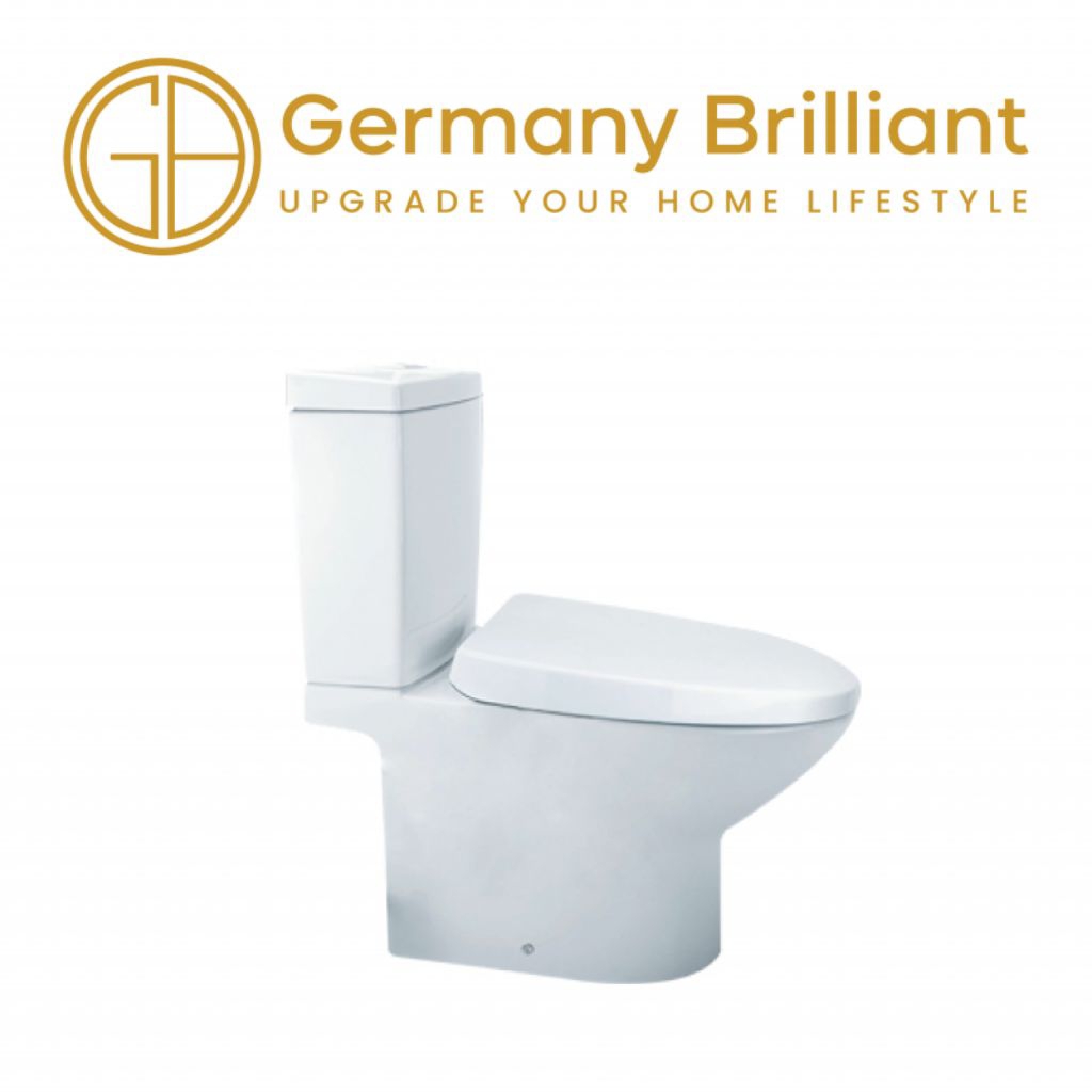 KLOSET DUDUK GERMANY BRILIANT SYPHONIC GBC-TS005 - KLOSET DUDUK PREMIUM