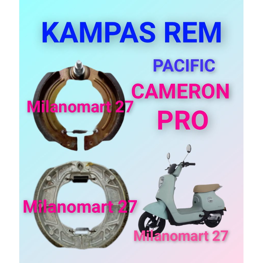 kampas rem pacific cameron pro kampas rem sepeda listrik PACIFIC CAMERON PRO