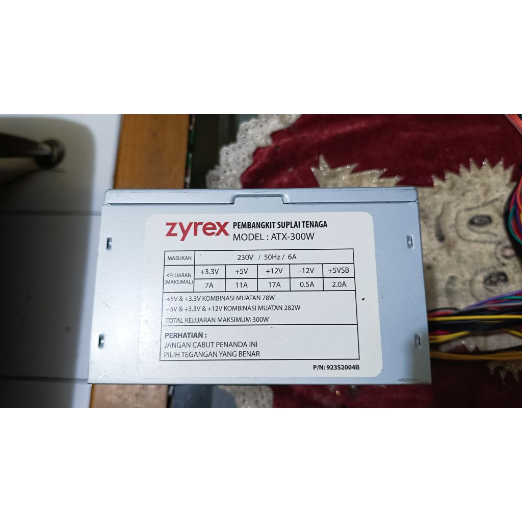 PSU Zyrex 300w Built-up