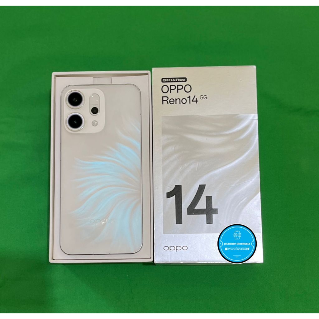 OPPO RENO 14 5G 12/256GB SECOND FULLSET GARANSI