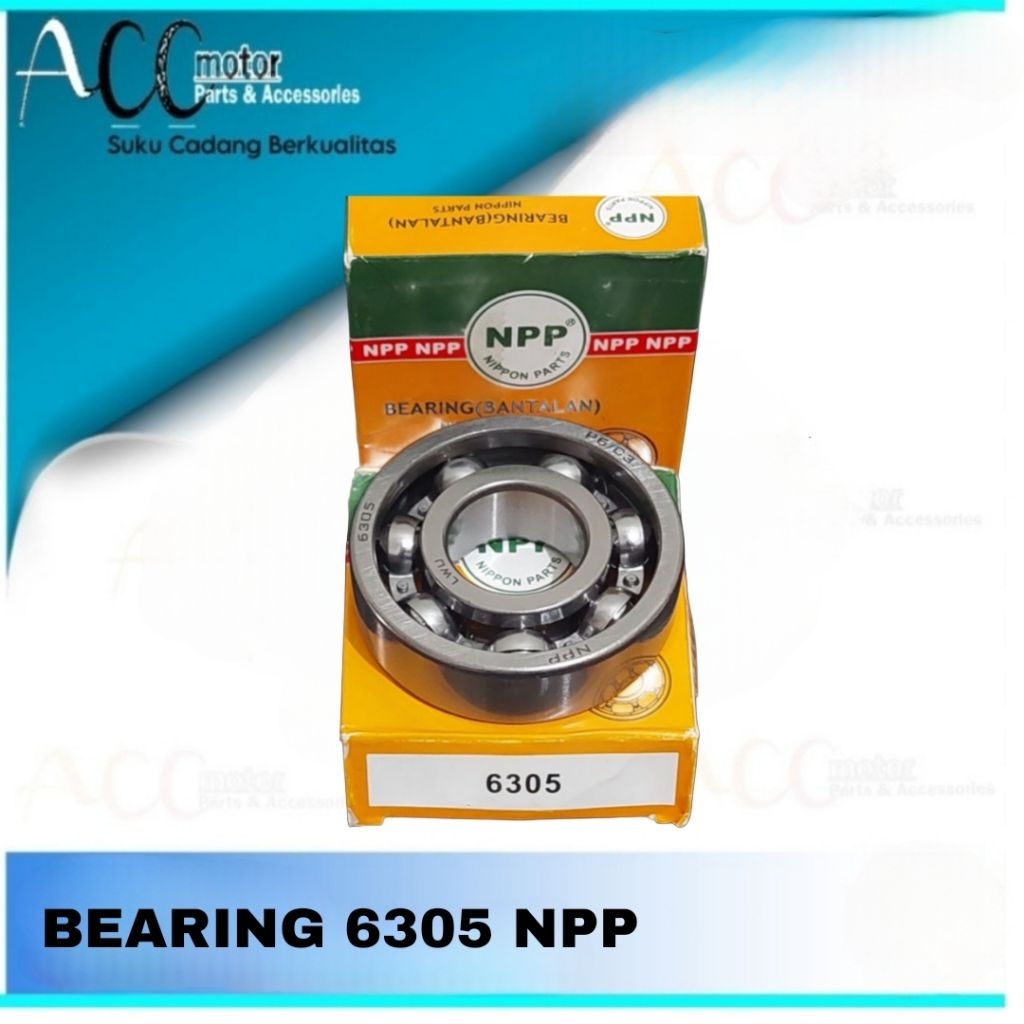 BEARING LAHER 6305 NPP NIPPON PARTS