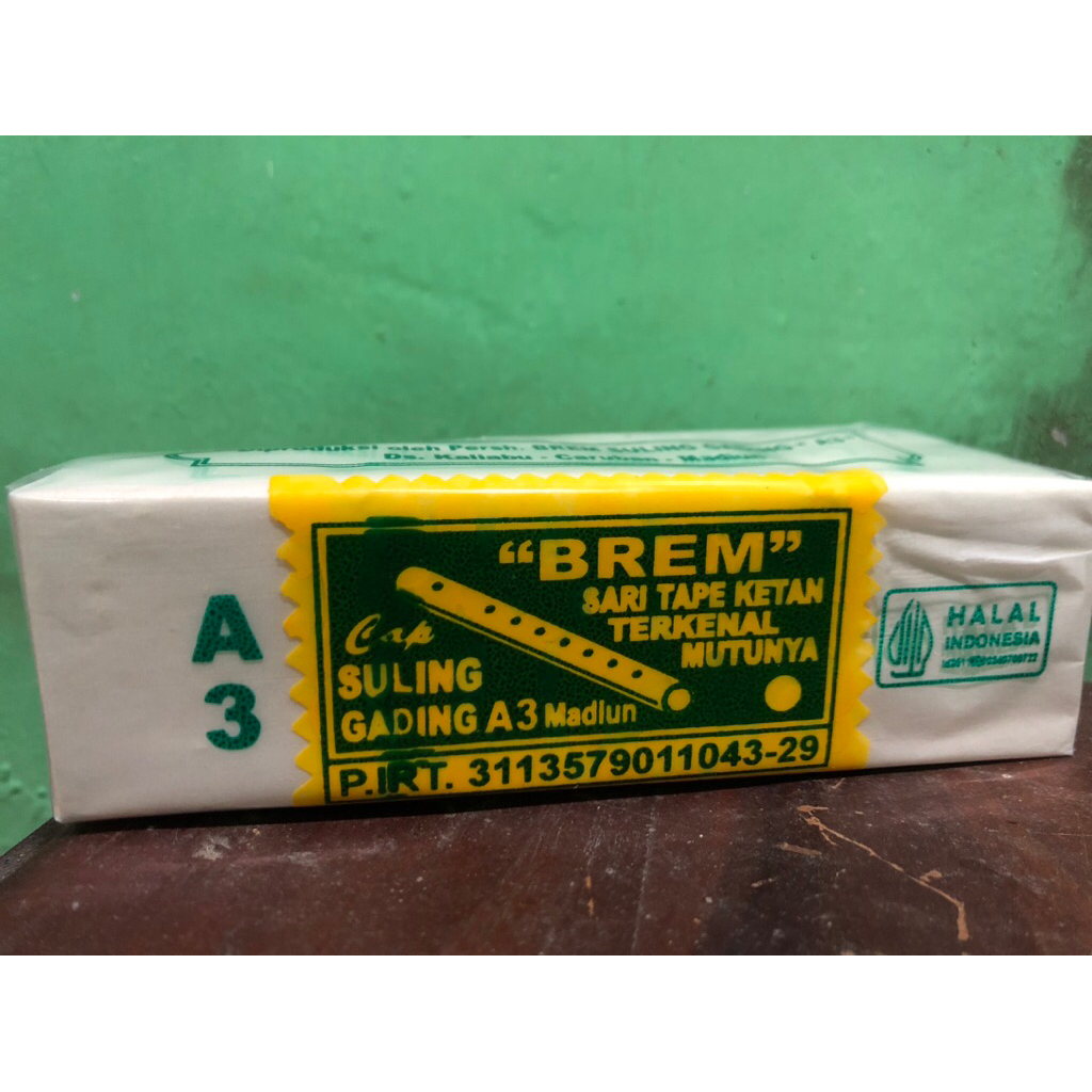 brem ori/ brem tape/ brem bungkus hijau/brem madiun