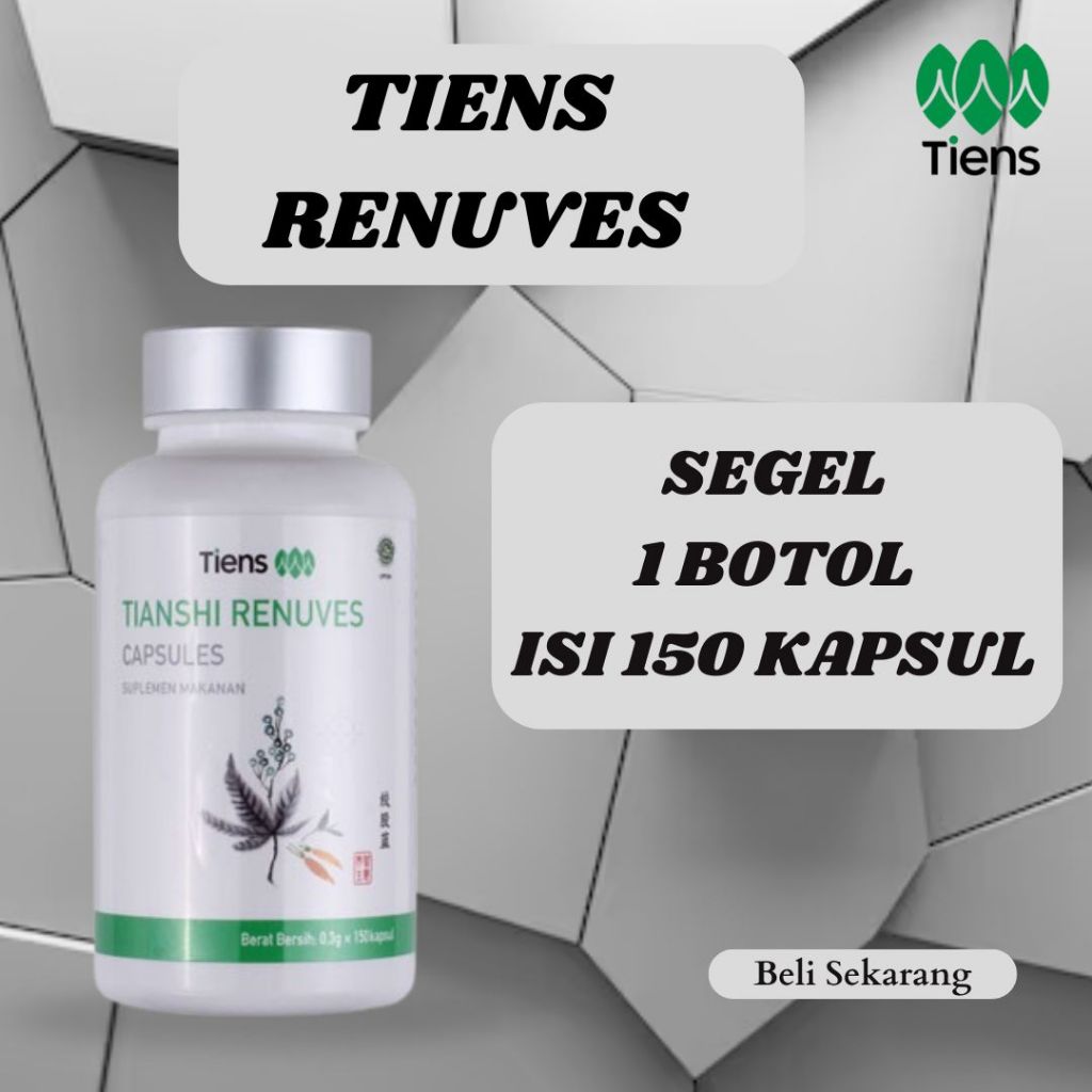 TIENS TIANSHI Renuves Capsules Antioksidan Isi 150 Kapsul