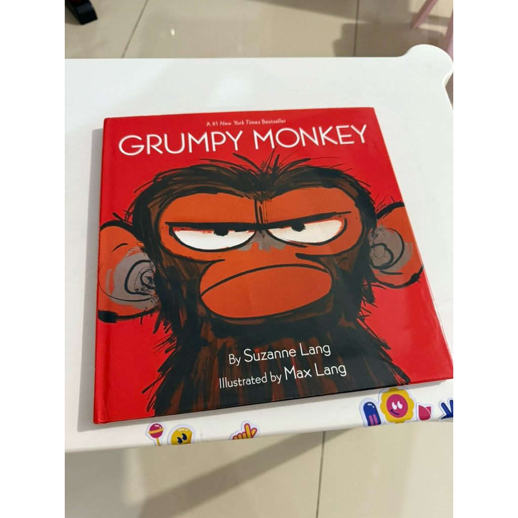 PRELOVED children book grumpy monkey | buku anak