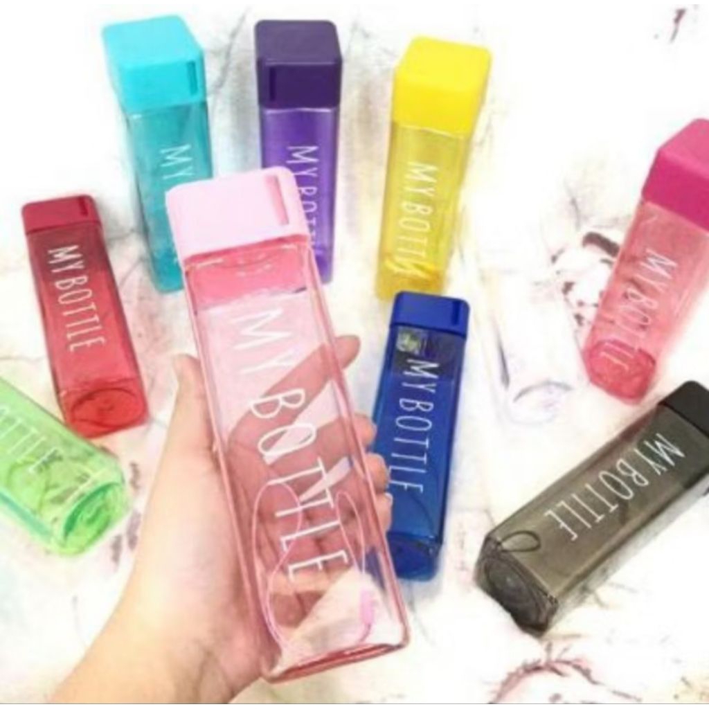 /BOTOL MINUM PLASTIK MY BOTLE KOTAK/