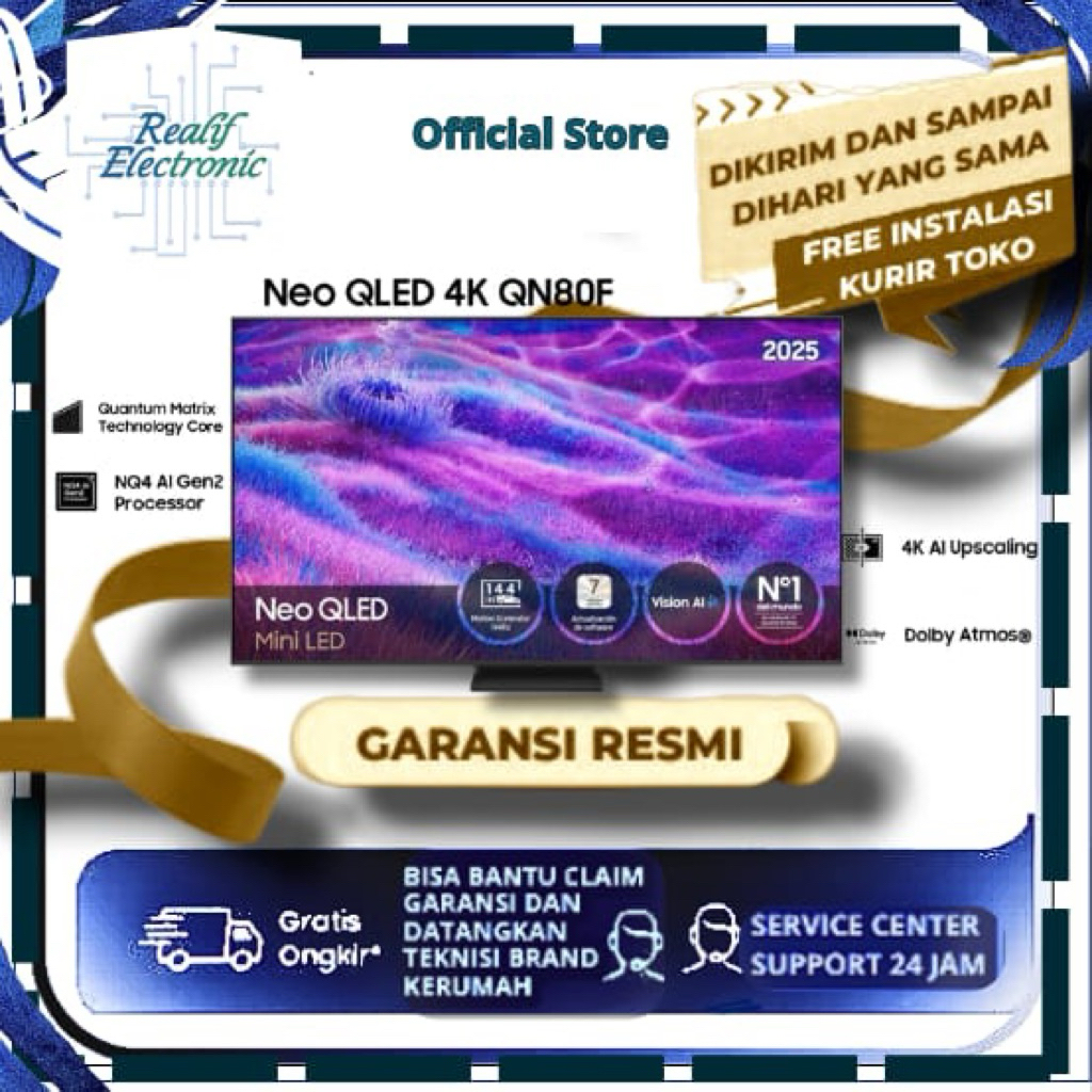 Samsung QA65QN80FAKXXD Smart TV Neo Qled 65 Inch