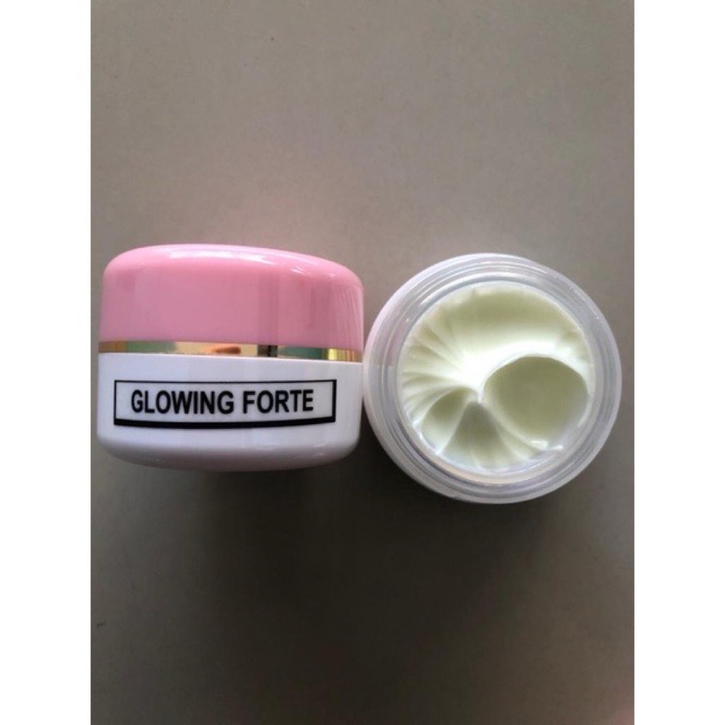 Glowing forte p - Night cream pemutih & efek glow flek berat ( GLOWING FORTE)
