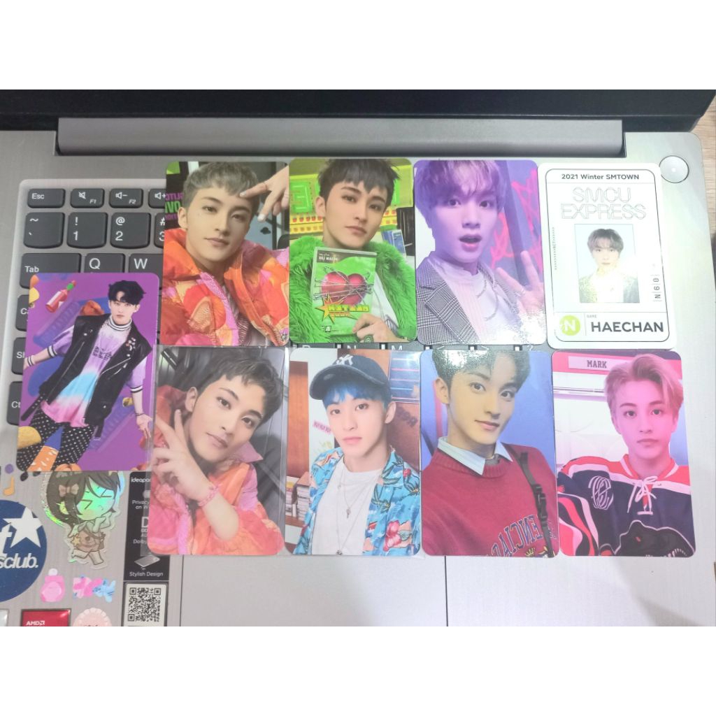 photocard mark haechan nct dream 127 2020 glitch mode trading card tc hot sauce punch the final roun