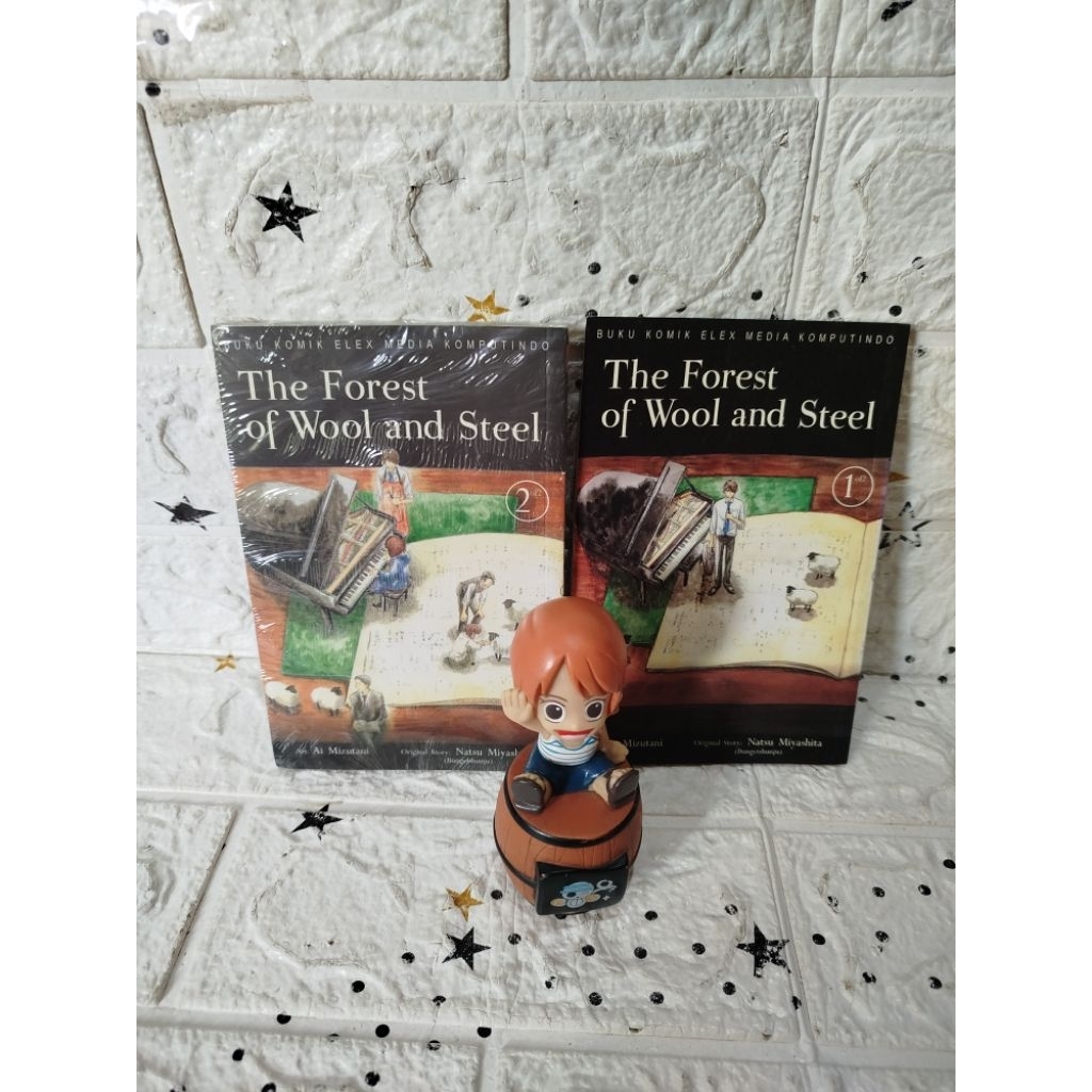 komik the forest of wool and steel 1-2 set-1