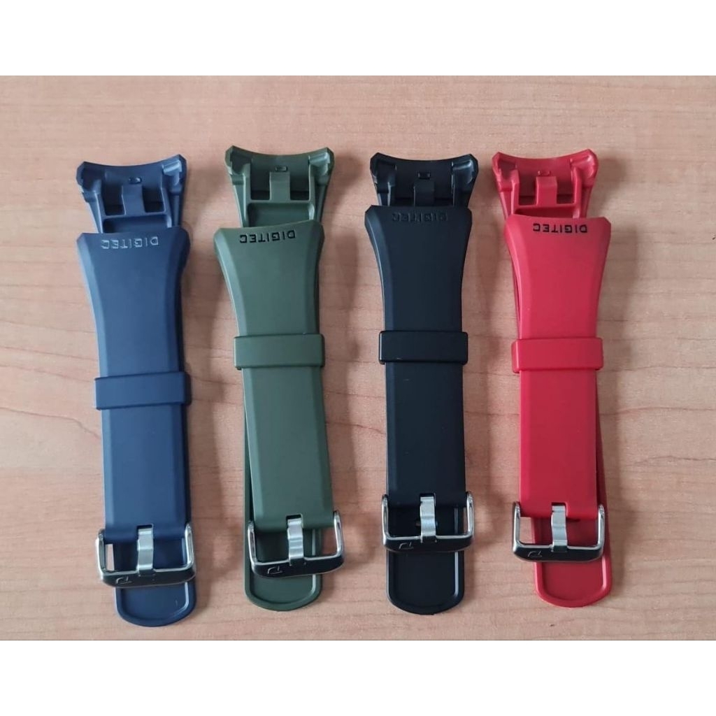 strap rubber jam tangan touchscreen digitec - tali karet jam tangan touchscreen digitec