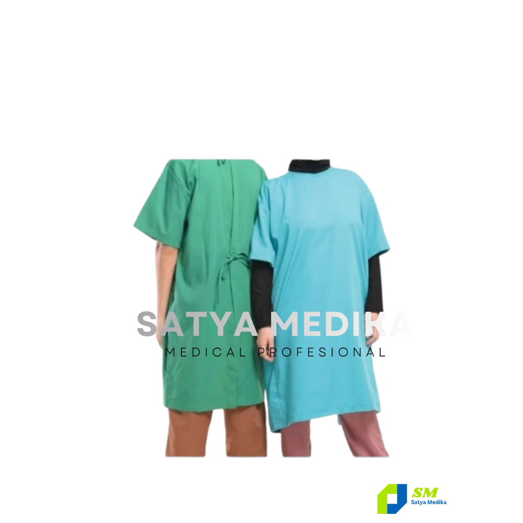 Baju Rawat Inap | Baju Pasien | Baju Pasien Operasi | Baju Operasi Ikat Belakang