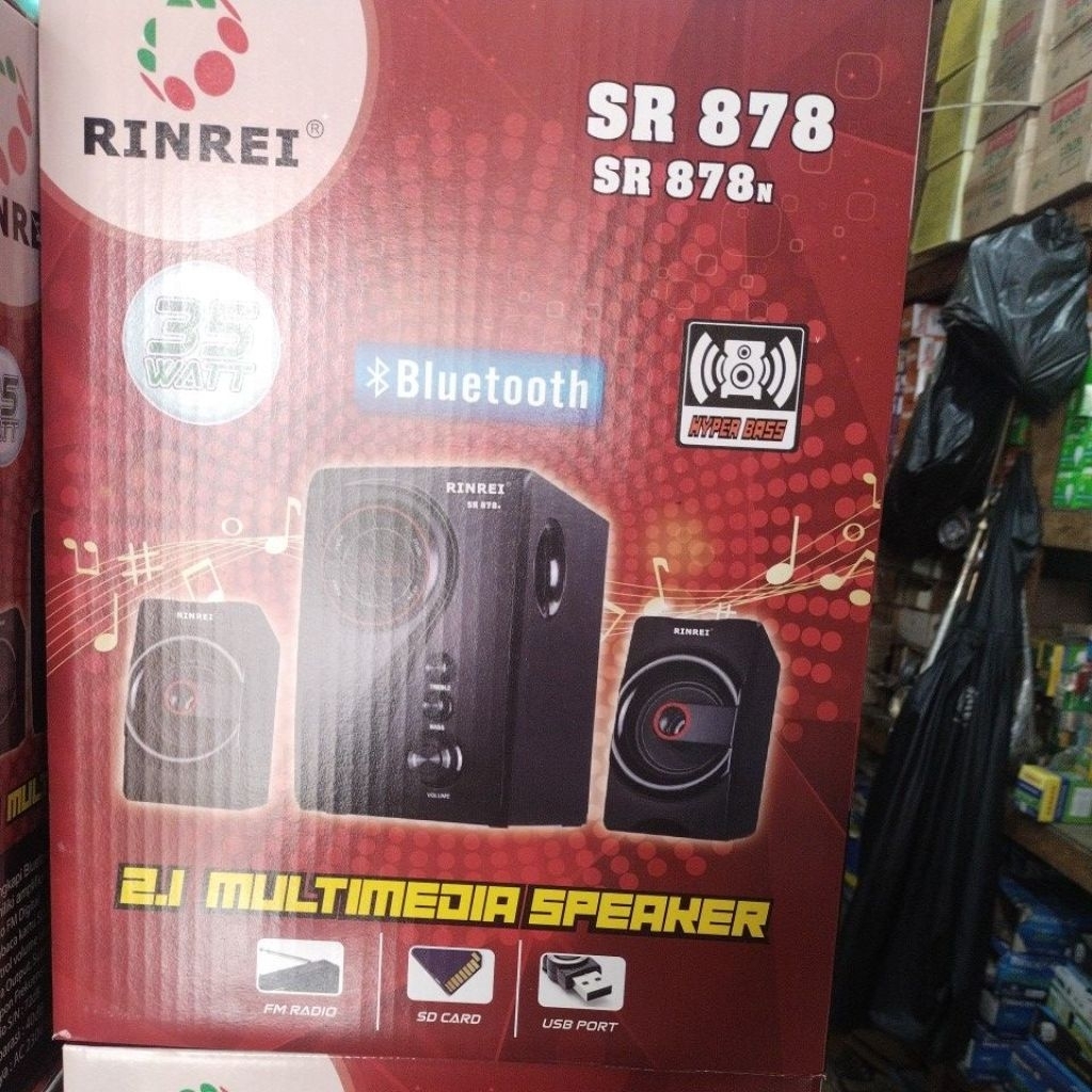 SPEAKER MULTI MEDIA RINREI SR-878 N