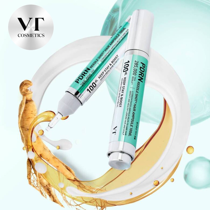 VT PDRN Reedle Shot Hair Ampoule 100dL 15ml / VT PDRN Hair Ampoule 100dL Scalp Nourishment Care
