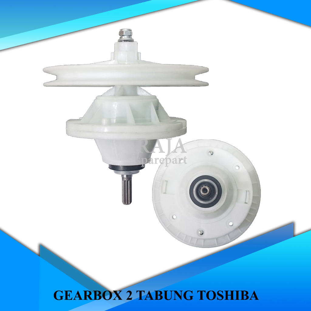 GIRBOX TOSHIBA / GEARBOX MESIN CUCI 2 TABUNG TOSHIBA GTS