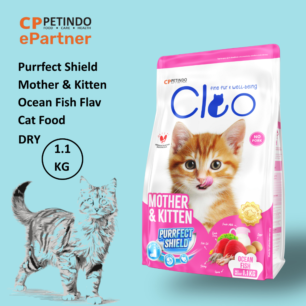 CPPETINDO Cleo Mother & Kitten 1.2 kg
