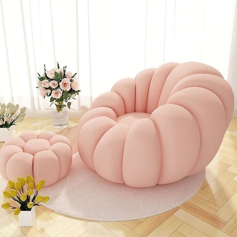 (Pengiriman 24 jam)sofa aesthetic/kursi ruang tamu/ bean bag jumbo/nordic sofa santai depan tv/sofa 