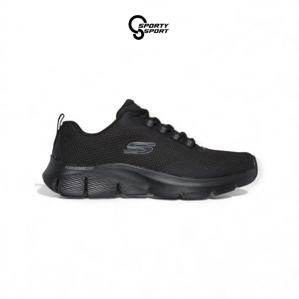 SEPATU LARI PRIA SKECHERS FLEX COMFORT SERRON (232686 BBK)