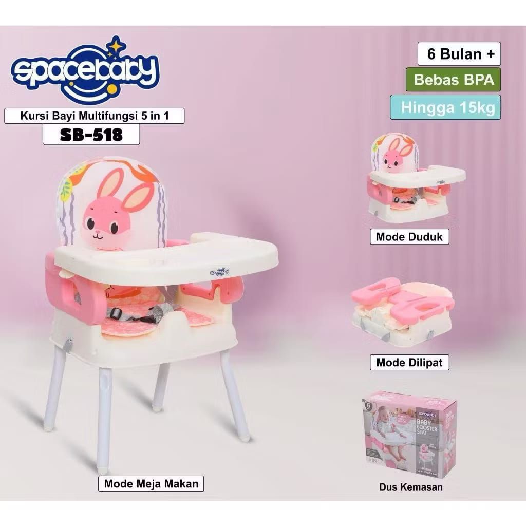 SPACE BABY 5IN1 BOOSTER SEAT SB-518