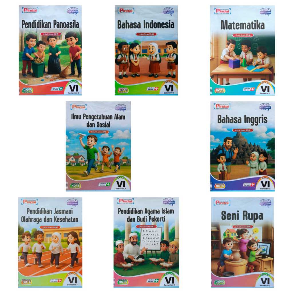 LKS Pindai Kelas 6 Semester 2 Kurikulum Merdeka