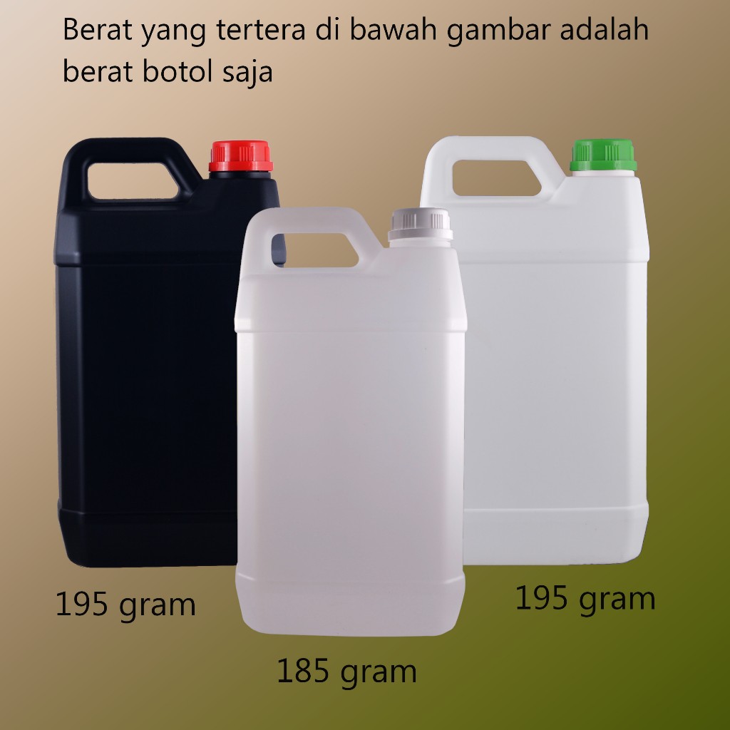 Jerigen 5 Liter tutup segel