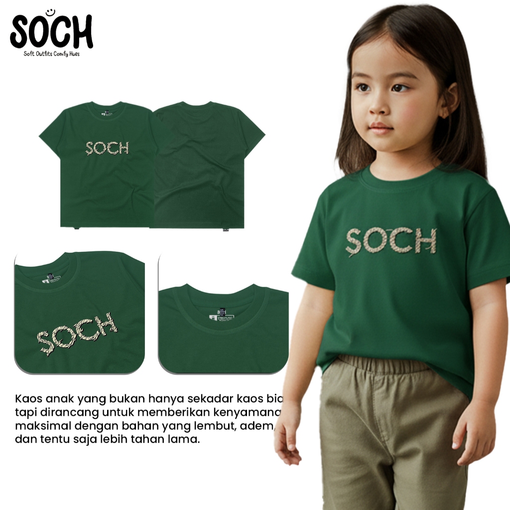 Soch Kids Kaos Anak Tshirt Stone Chips KS 25-0066