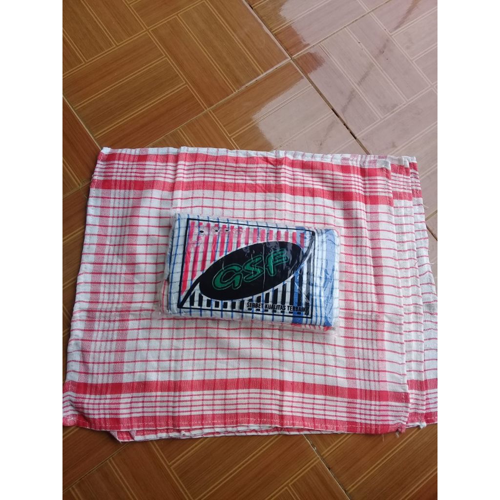 SERBET KAIN SERBET LAP PIRING ISI 12 PCS SERBET GSF BUNGA