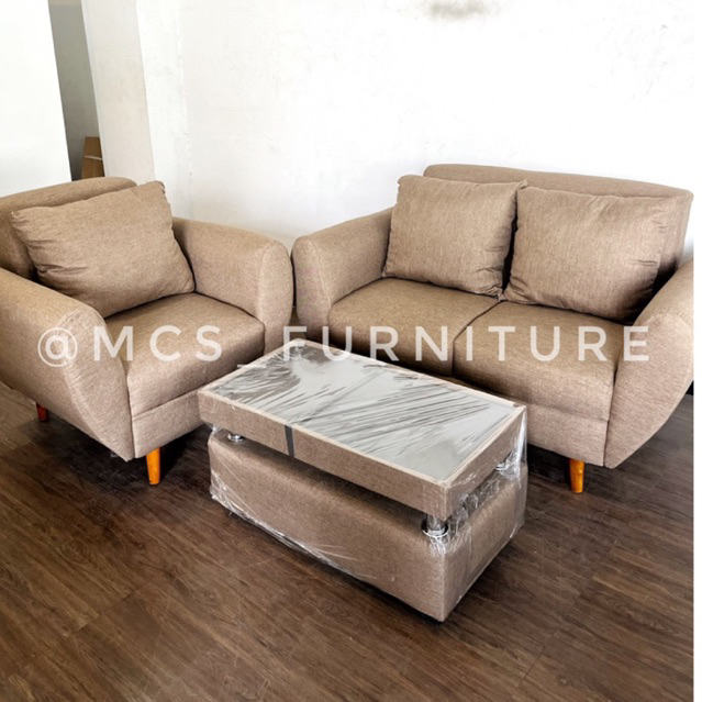 Sofa Santai Retro 321 Set Mebel Furniture MCS Semarang