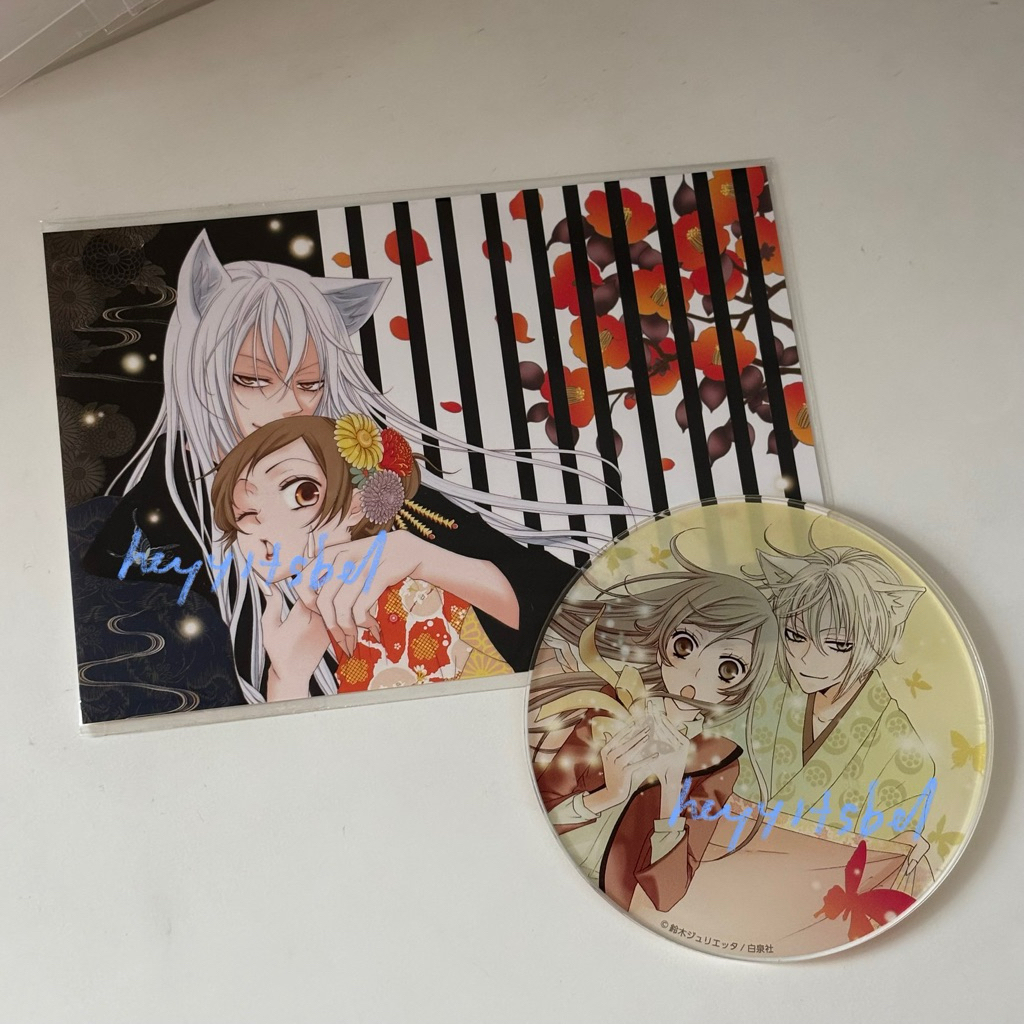 kamisama kiss / kamisama hajimemashita official acrylic coaster postcard nanami tomoe