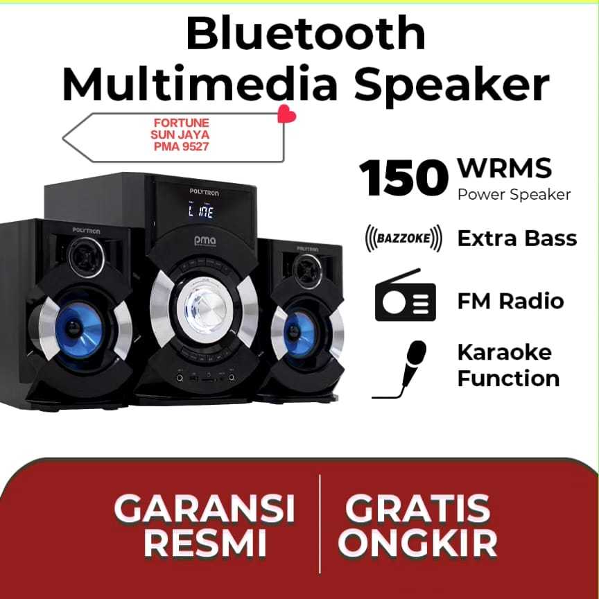 POLYTRON Multimedia Speaker PMA 9527 / PMA 9526 / PMA 9522 / PMA 9525 / PMA 9523 / PMA 9521 / PMA 93