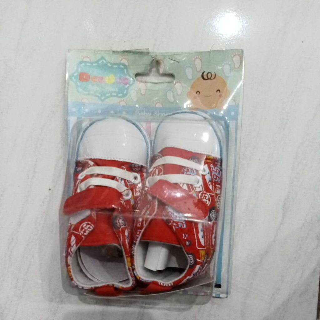 DeeJee Baby Shoes Sepatu Bayi Disney Cars Series