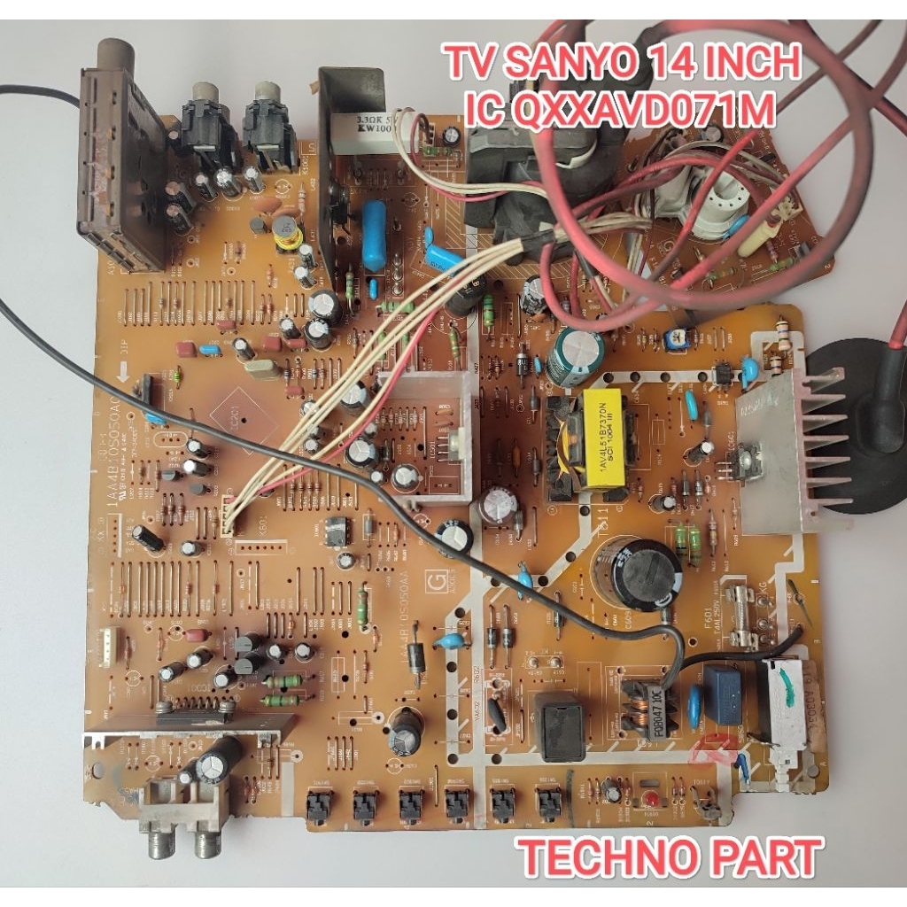 MESIN TV SANYO 14 INCH (IC QXXAVD071M)