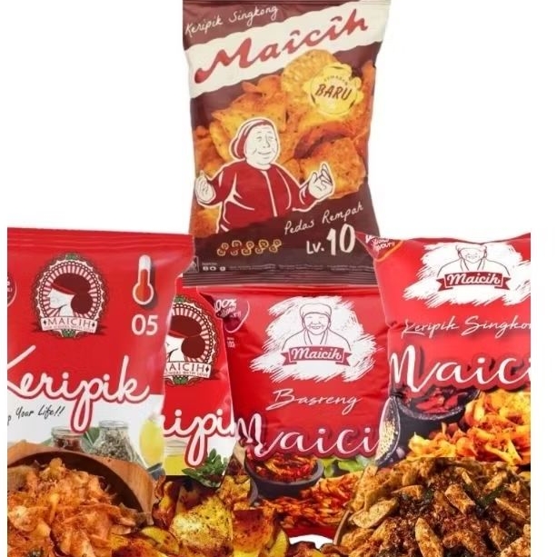 Maicih - Keripik Singkong Basreng Pedas Snack