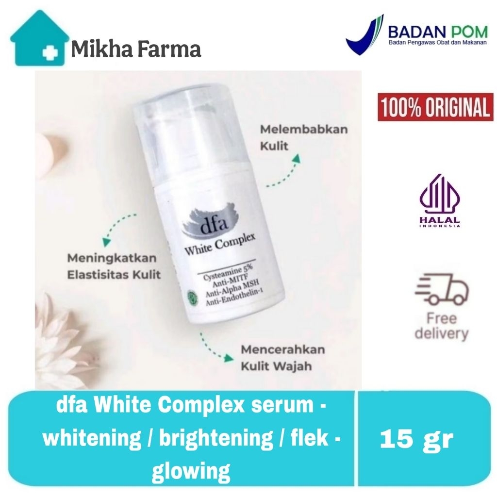 dfa White Complex serum - whitening / brightening / flek - glowing - BPOM