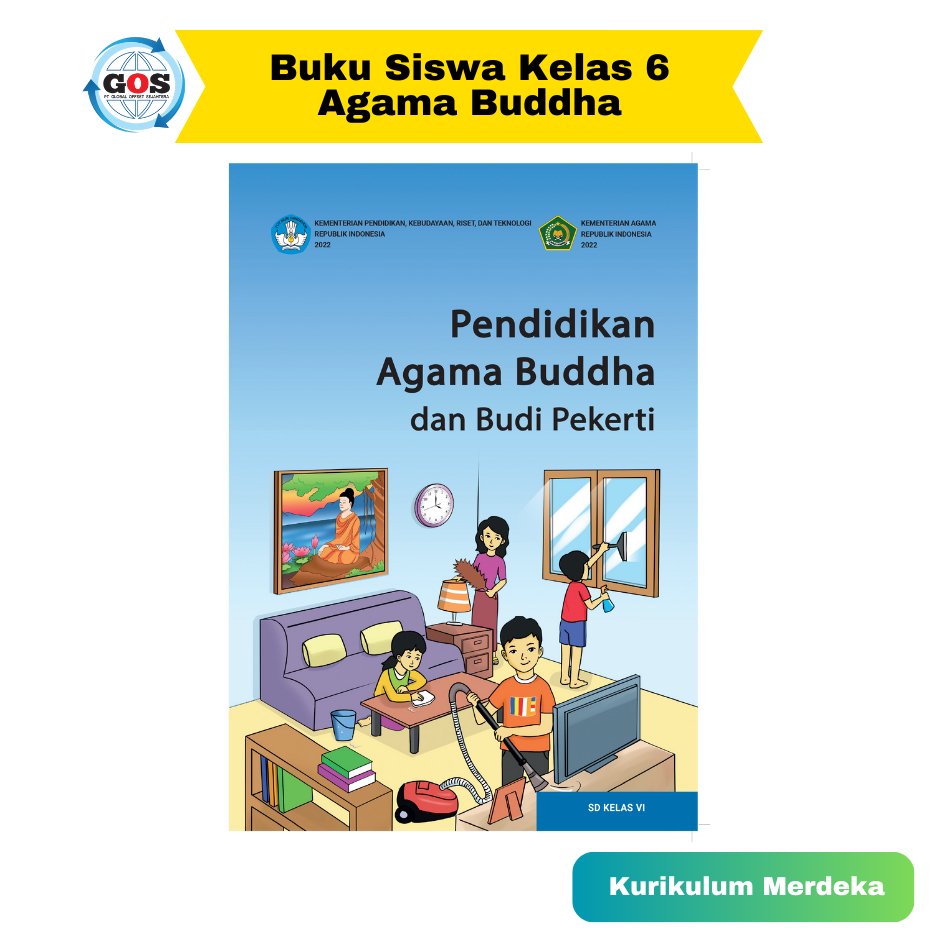 Buku Siswa Kurikulum Merdeka Kelas 6/ Agama Buddha