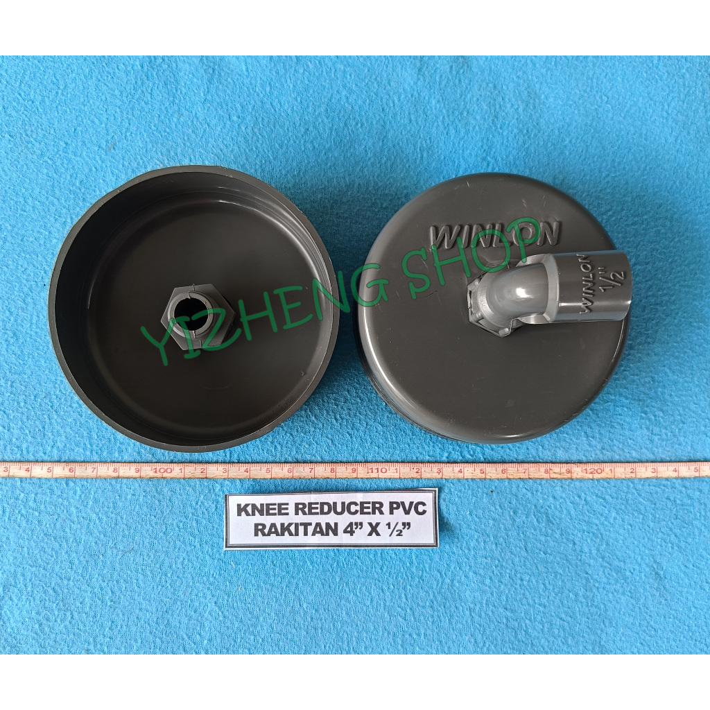 KNEE REDUCER 4 X 1/2 PVC RAKITAN