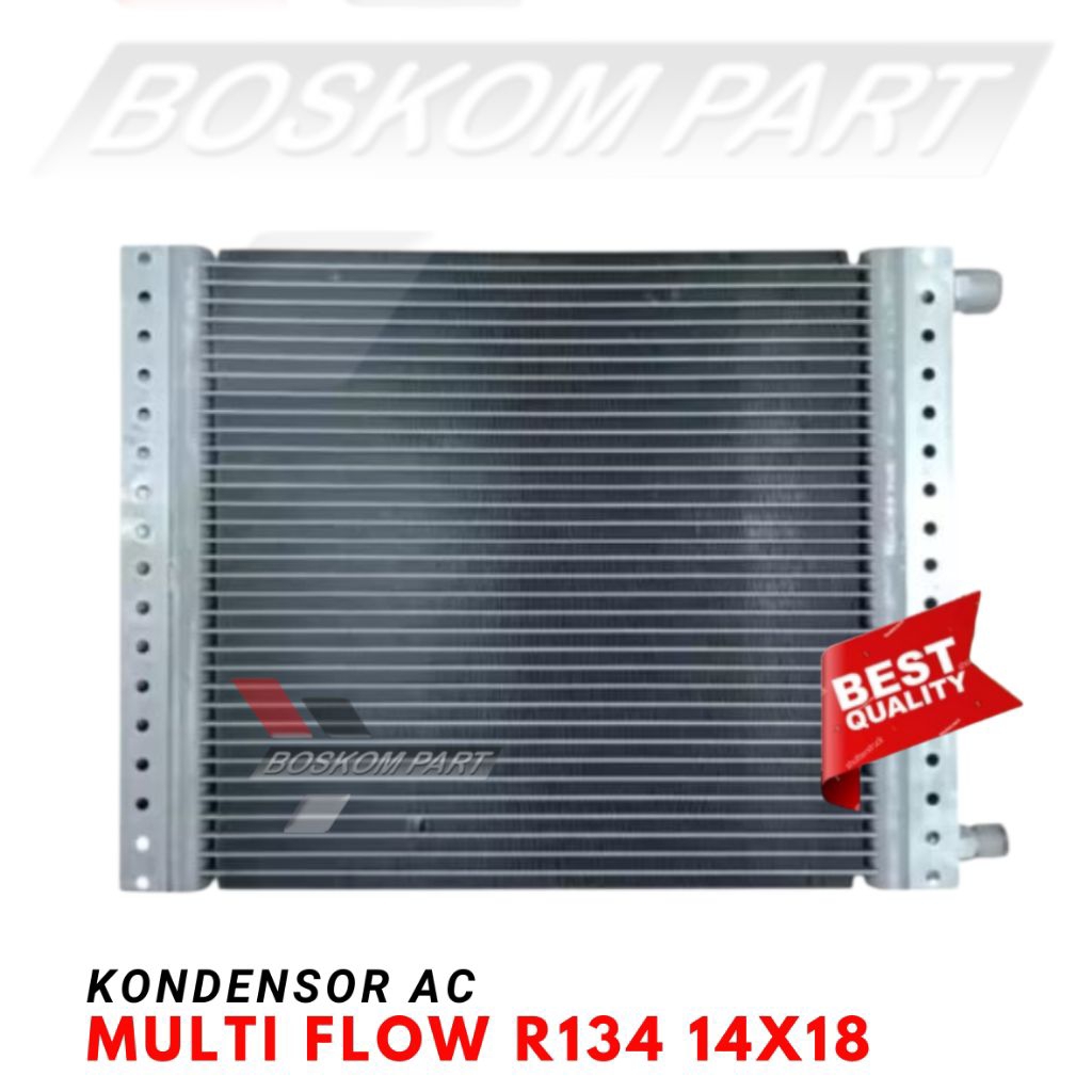 Kondensor Ac Multi flow R134 14x18 20mm Universal