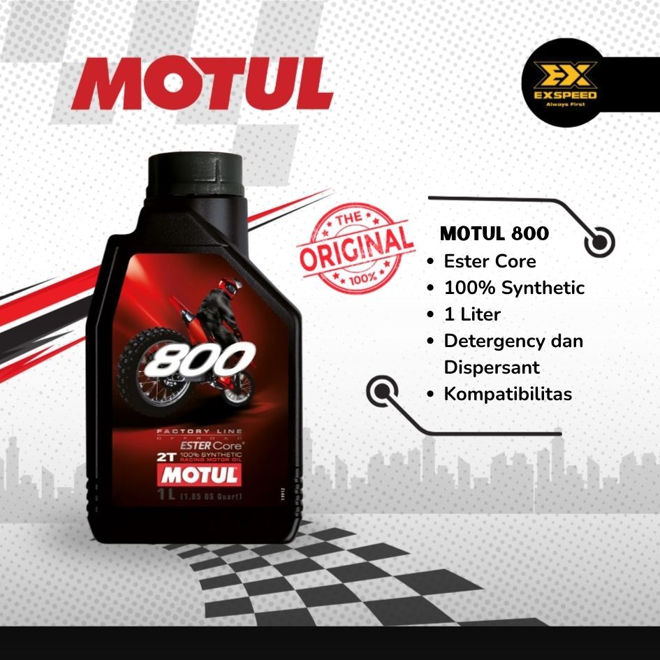 OLI MOTUL 800 OFF ROAD 2T/ OLI SAMPING MOTUL 800 OFF ROAD