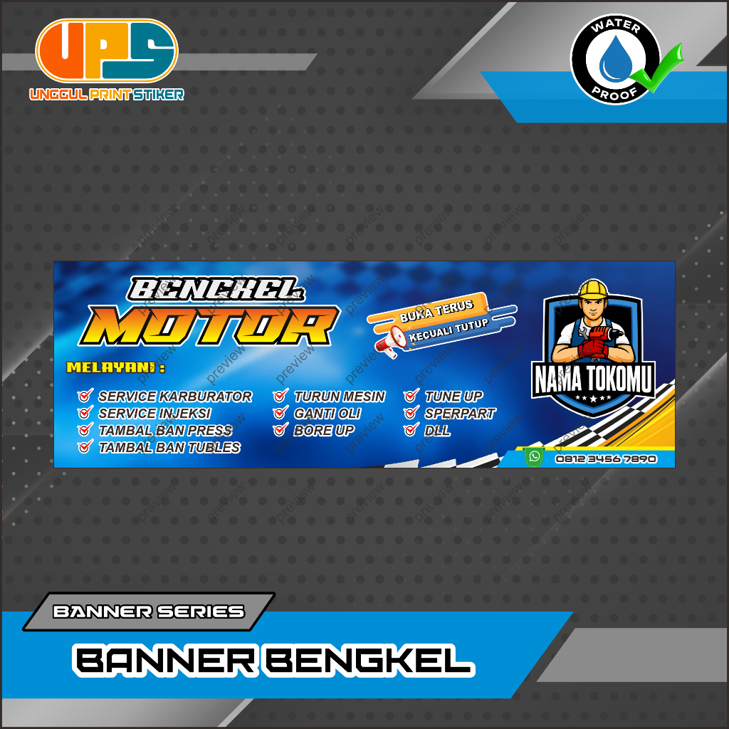 BANNER/MMT BENGKEL CUSTOM | PRINT OUTDOOR | DESIGN SUKA-SUKA