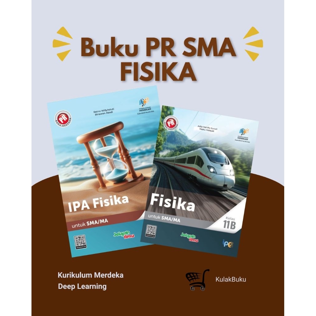 Buku PR Fisika SMA Kelas 10 11 12 Semester 1 & 2 Kurikulum Merdeka Intan Pariwara TERBARU