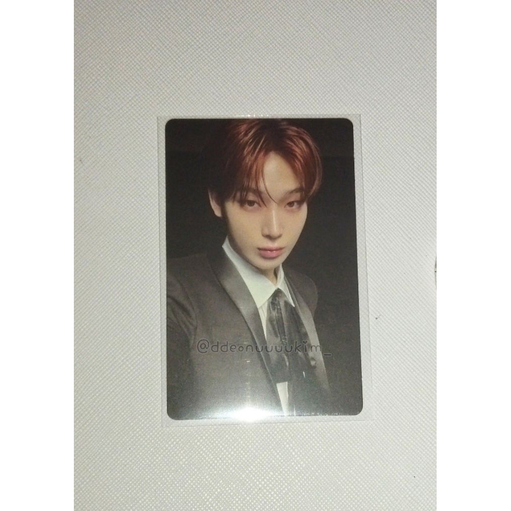 PHOTOCARD PC ENHYPEN SUNOO OFFICIAL | SUNOO LD PWS LUCKY DRAW POWER STATION DARK BLOOD