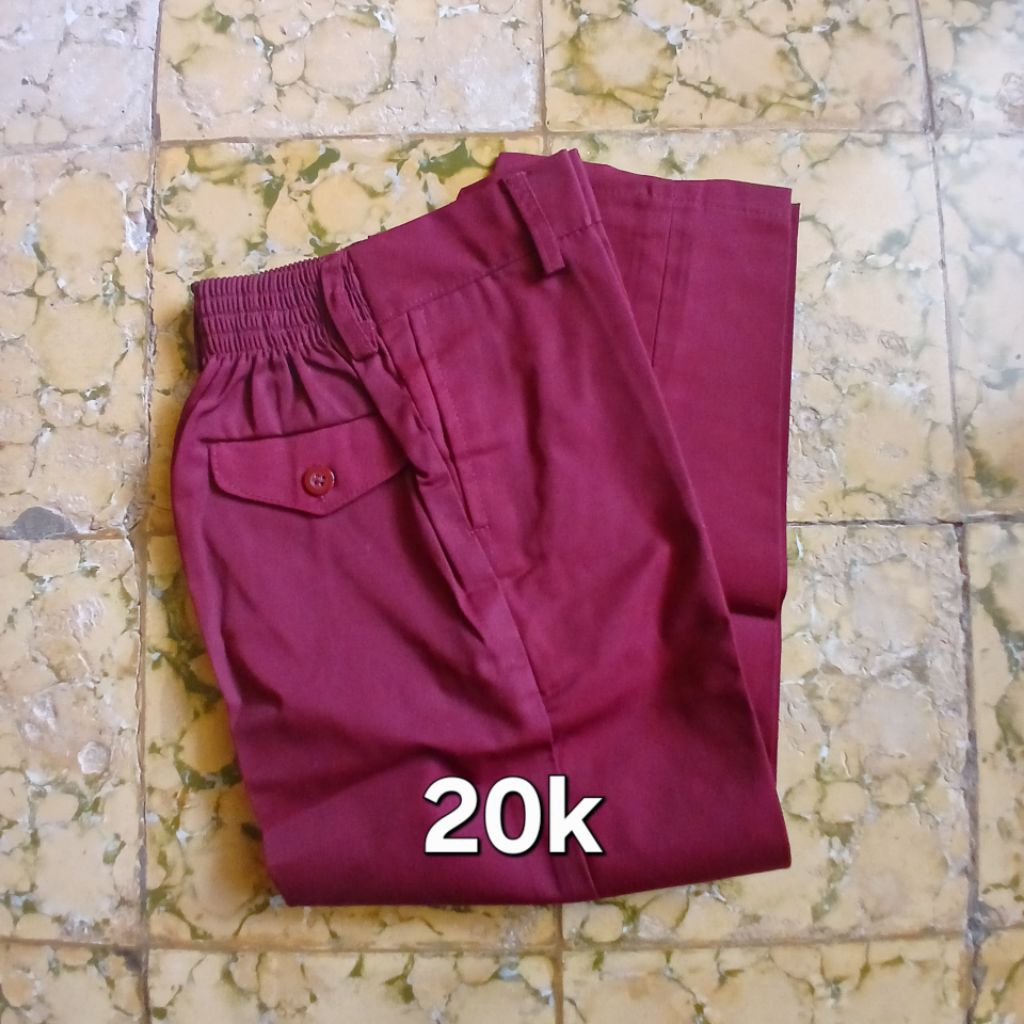 Celana panjang seragam Reject