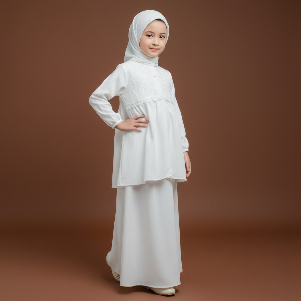 Zoya MIZUNA Dress Girl - Gamis Muslimah  Anak perempuan