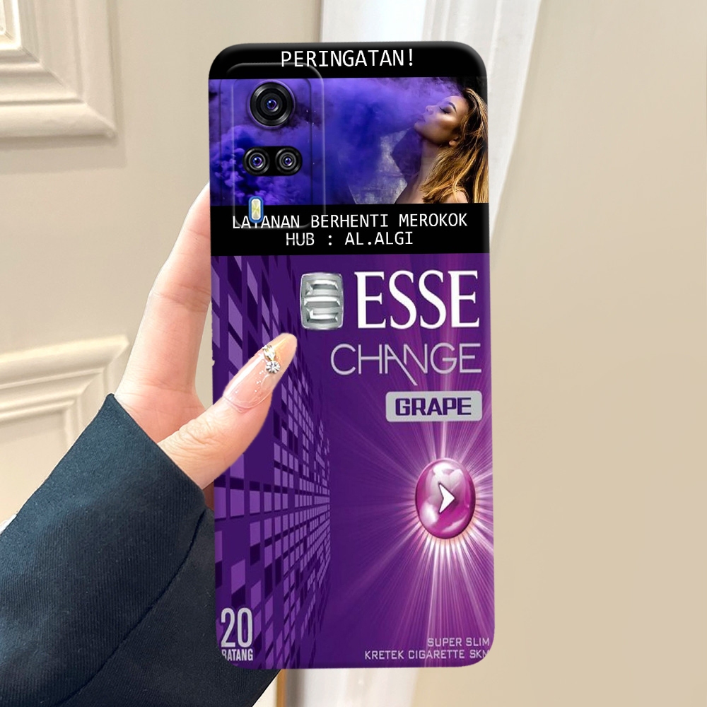 Premium Casing Hp Untuk VIVO Y51 2020 / Y51A / Y53S Desain RK ESSE - Case Silikon Softcase Trendi un