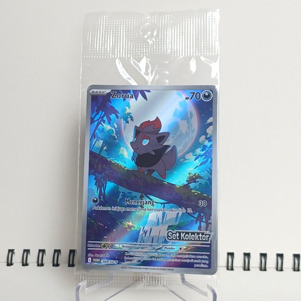 (SEALED) Zorua Set Kolektor Promo - Kartu Pokemon TCG Indonesia - Set Kolektor PROMO | 269/SV-P | Se