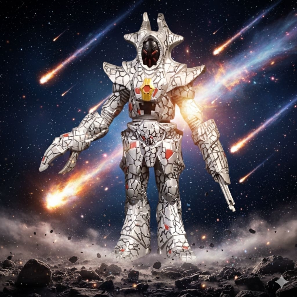 UHS Kaiju Monster DeathFace Ultraman Dyna Original BANDAI